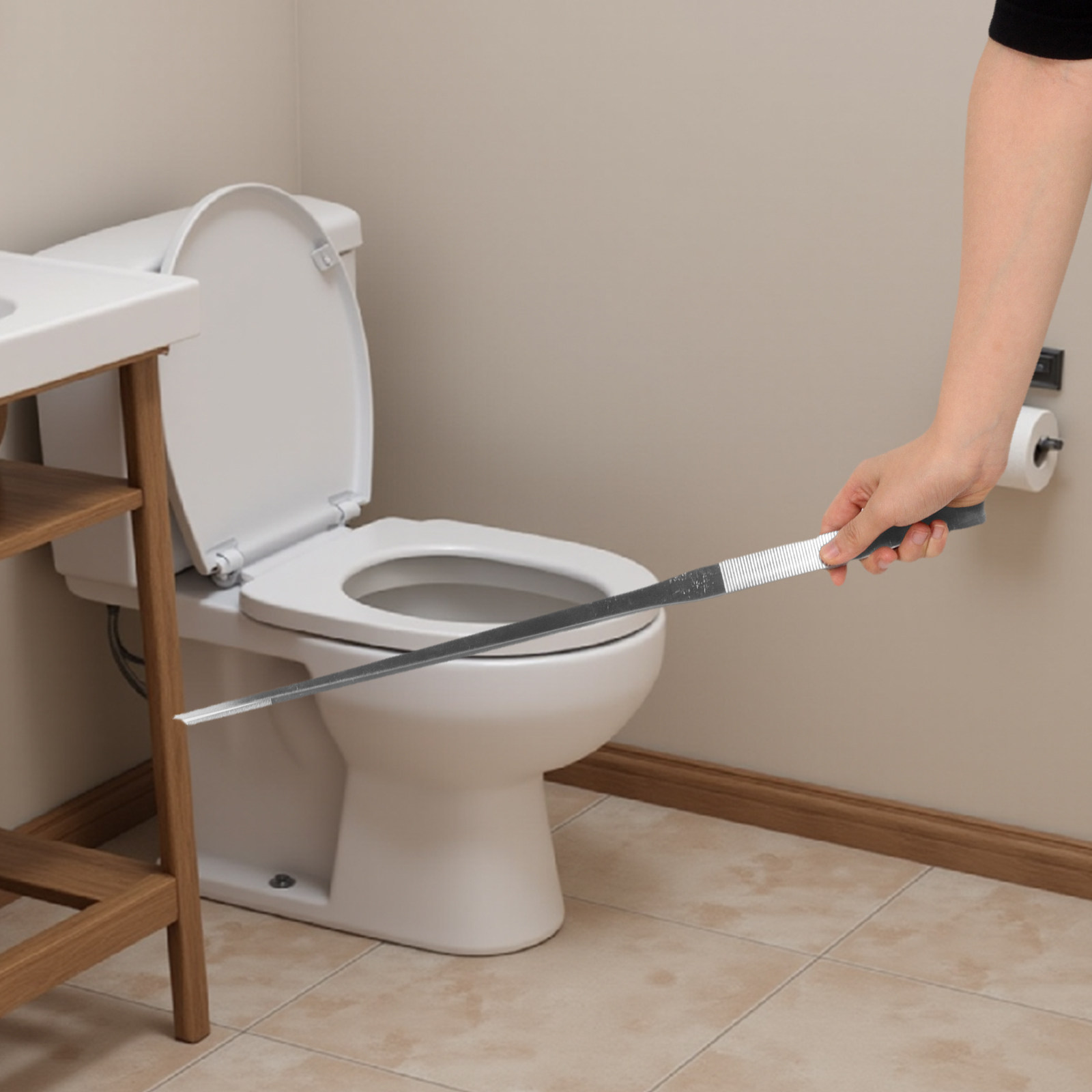 Feeding Tong Stainless - 2개입 긴 핀셋 스테인리스 스틸 직선형