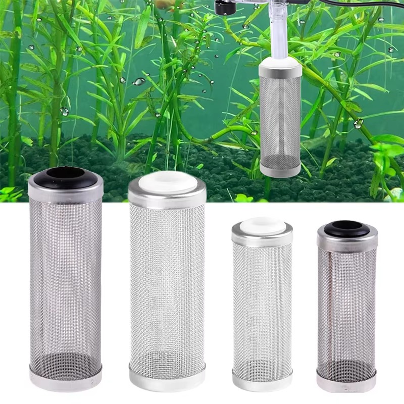 Aquael Filter Fzn - 12/16mm 수족관 유입 입구 필터 스테인레스