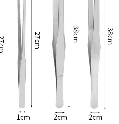 전문 수족관 도구: 스테인리스 스틸 핀셋, 고무 그립이 - Feeding Tong Stainless 리뷰 및 가격