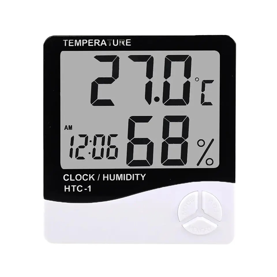 실내 LCD 디지털 온도계 및 습도계 전자 온습도계 센 - Digital Hygrometer Probe 리뷰 및 가격