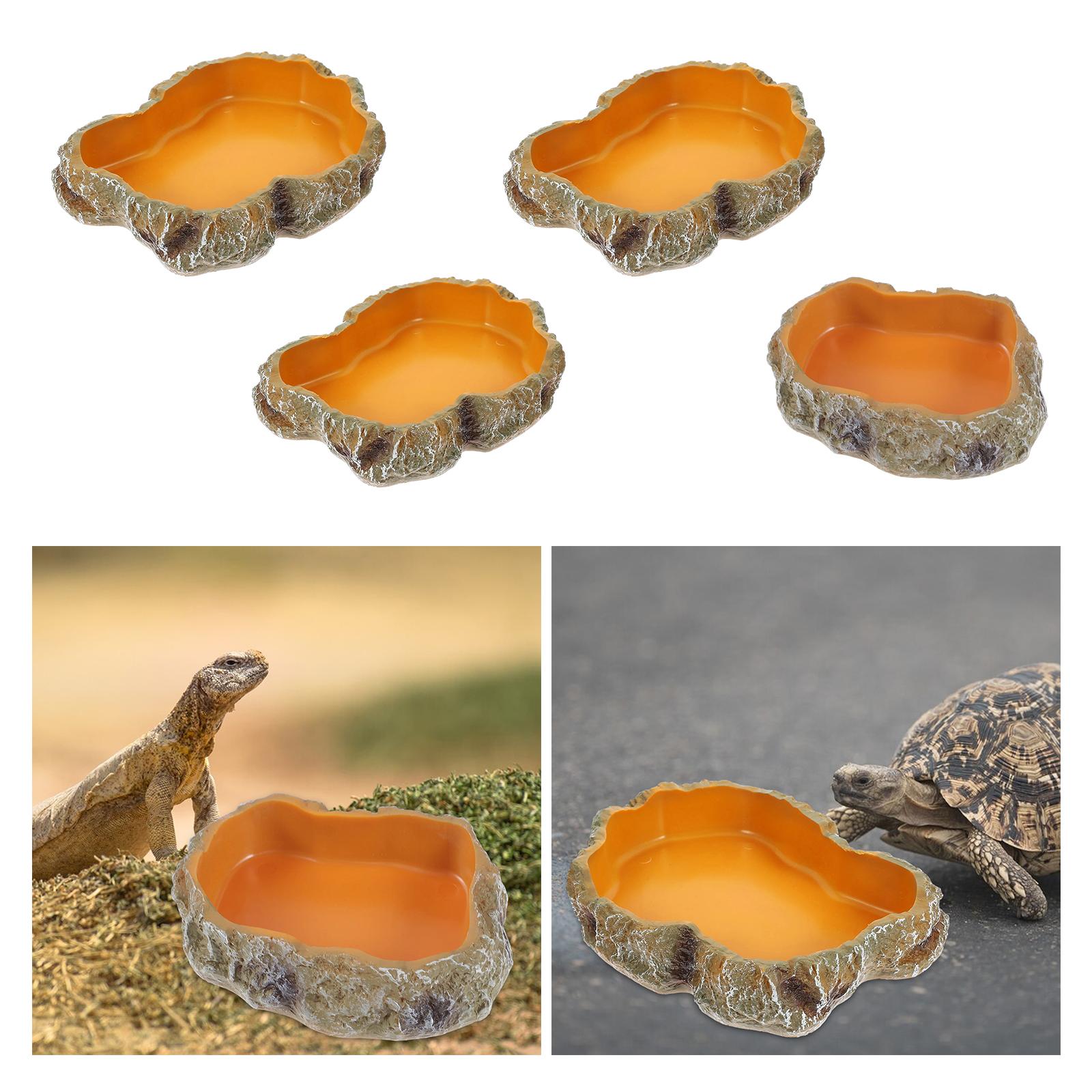 파충류 물 그릇 장식 테라리움 서식지 장식 개구리 거북 - Water Dish Reptile 리뷰 및 가격