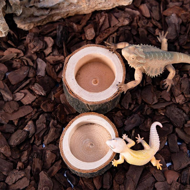 거북이 물 접시 파충류 먹이 접시 천연 나무 디자인 수 - Water Dish Reptile 리뷰 및 가격