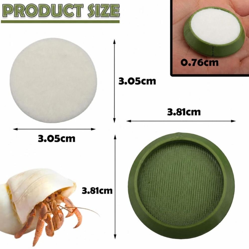 6pcs 휴대용 재사용 가능한 파충류 먹이 접시 미니  - Water Dish Reptile 리뷰 및 가격